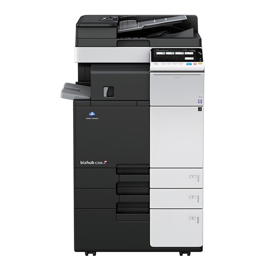 Konica Minolta bizhub C258e – widok frontowy