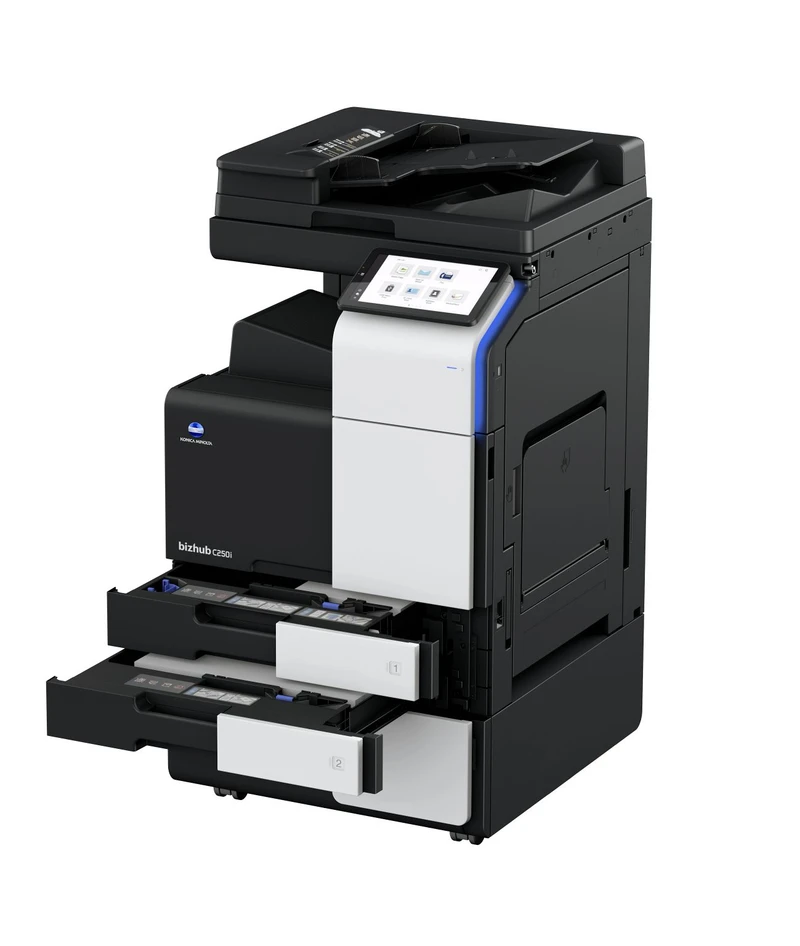 Konica Minolta bizhub C250i – otwarta taca
