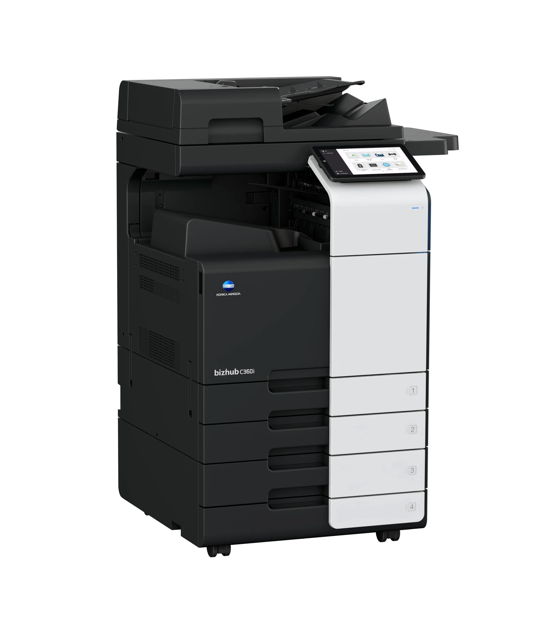 Konica Minolta bizhub C360i – widok z lewej