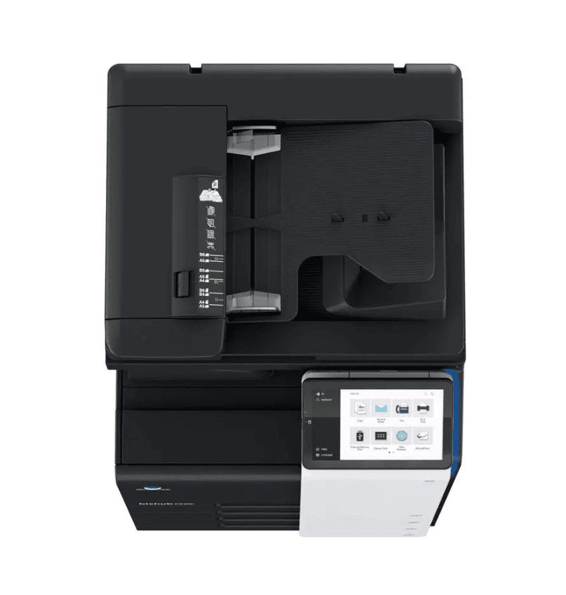 Konica Minolta bizhub C250i – panel dotykowy