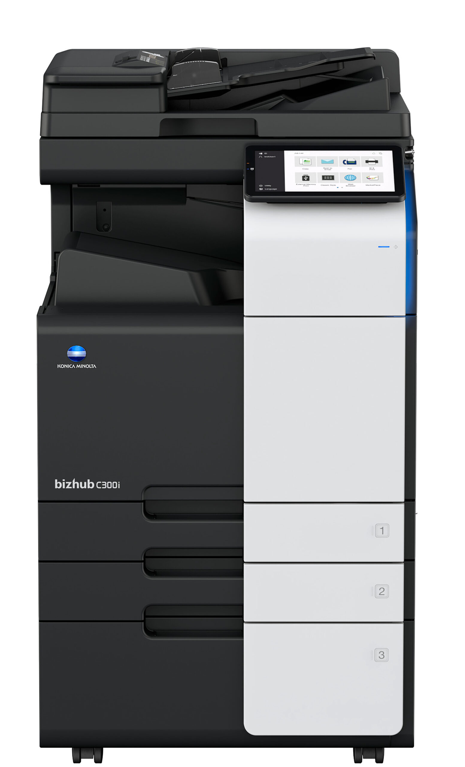 Konica Minolta bizhub C300i – widok frontowy